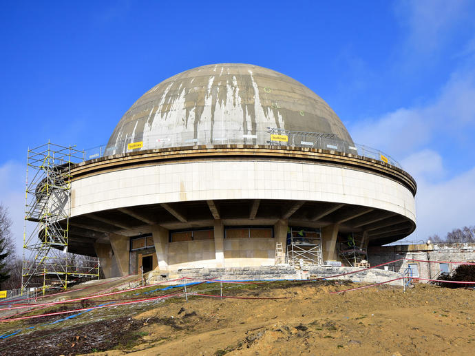 Construction monitoring Planetarium 