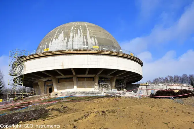 Monitoring konstrukcji Planetarium