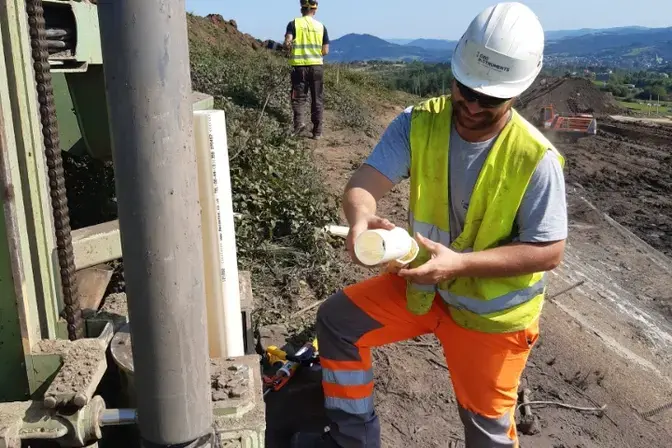 Monitoring strukturalny S1 Węgierska Górka